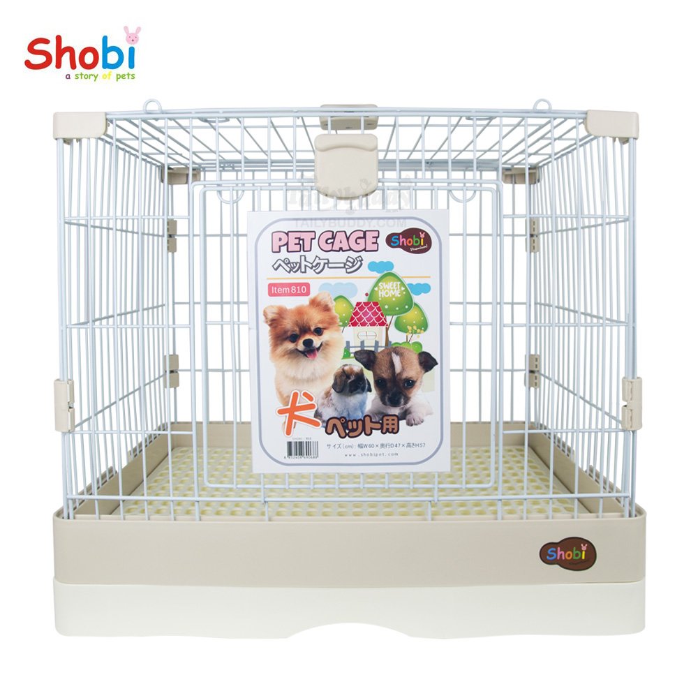 Shobii Rind Shobi Rabbit Cage 810 | กรงกระต่ายขนาดเล็กพร้อมล้อเลื่อน