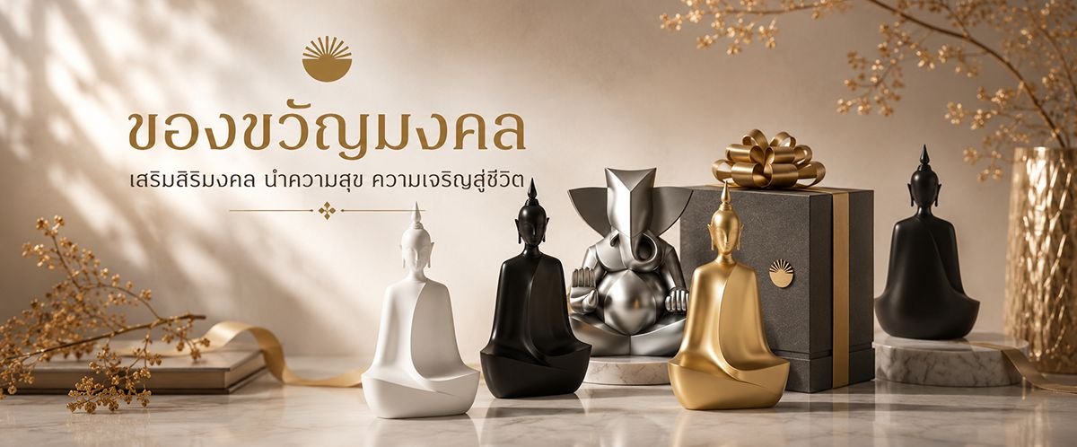ของขวัญมงคลรวมทุกอย่าง พระพิฆเนศ กับ พระพุทธรูป