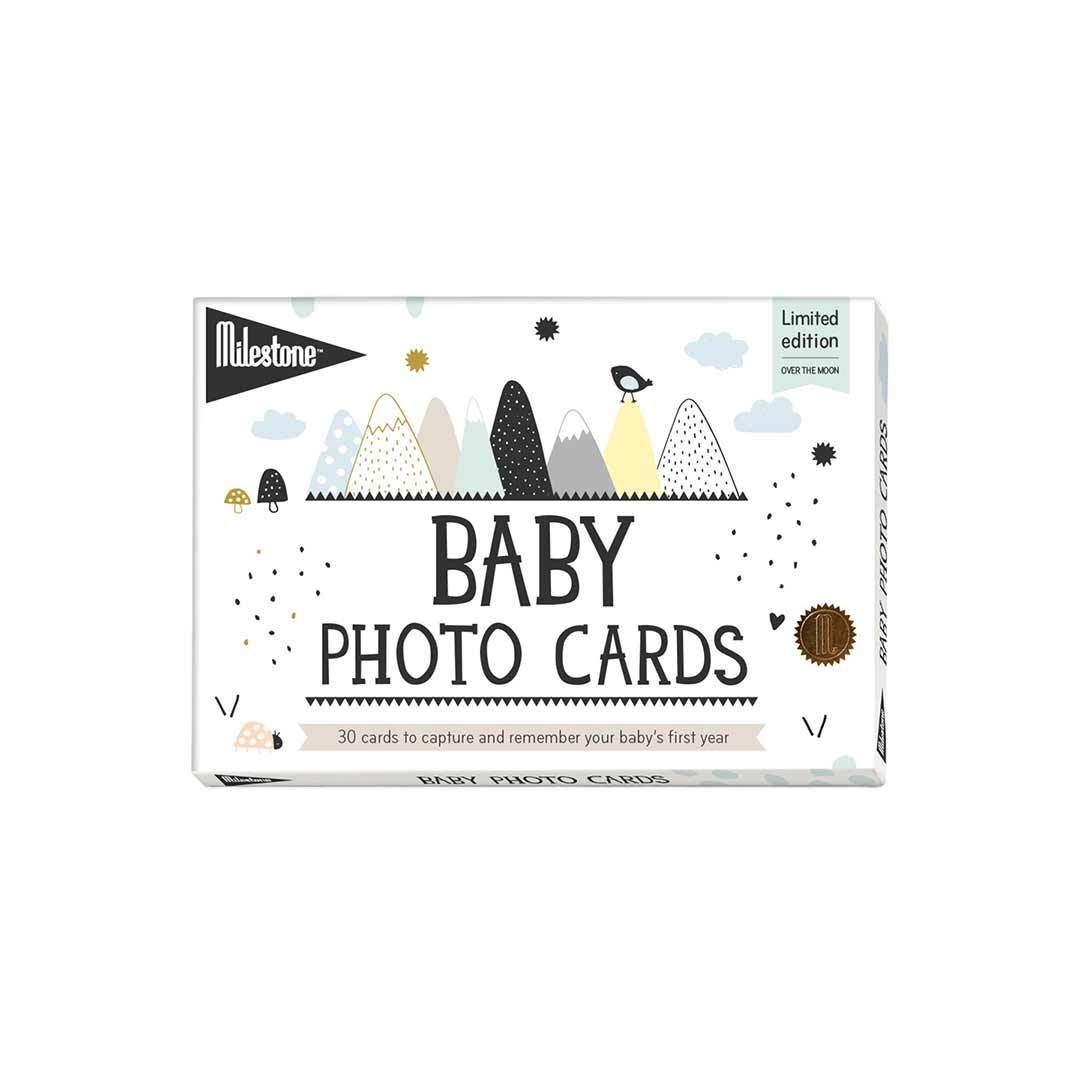 Baby Milestone - Baby Photo Cards Over The Moon