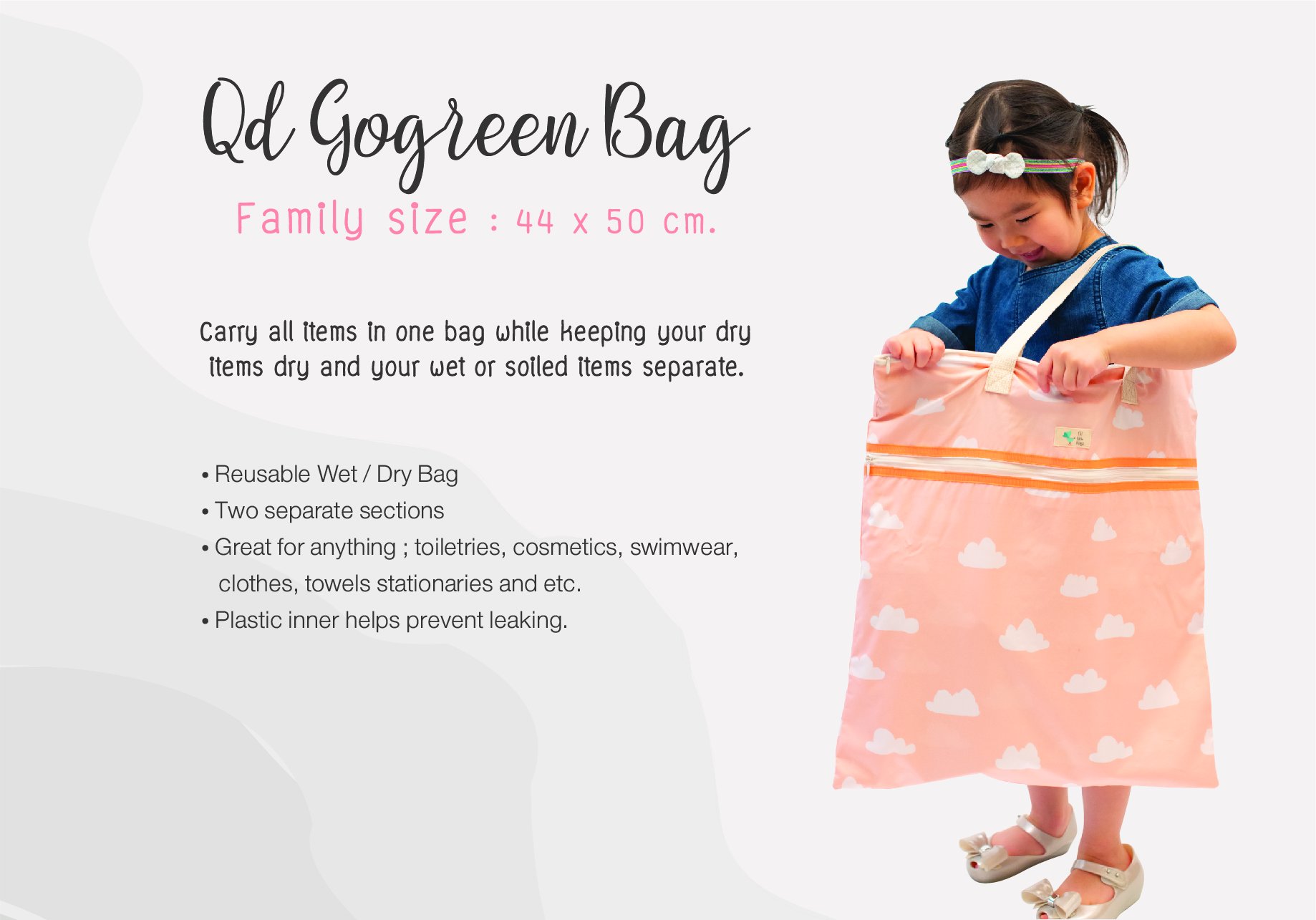 Qd Gogreen Bag : Family size