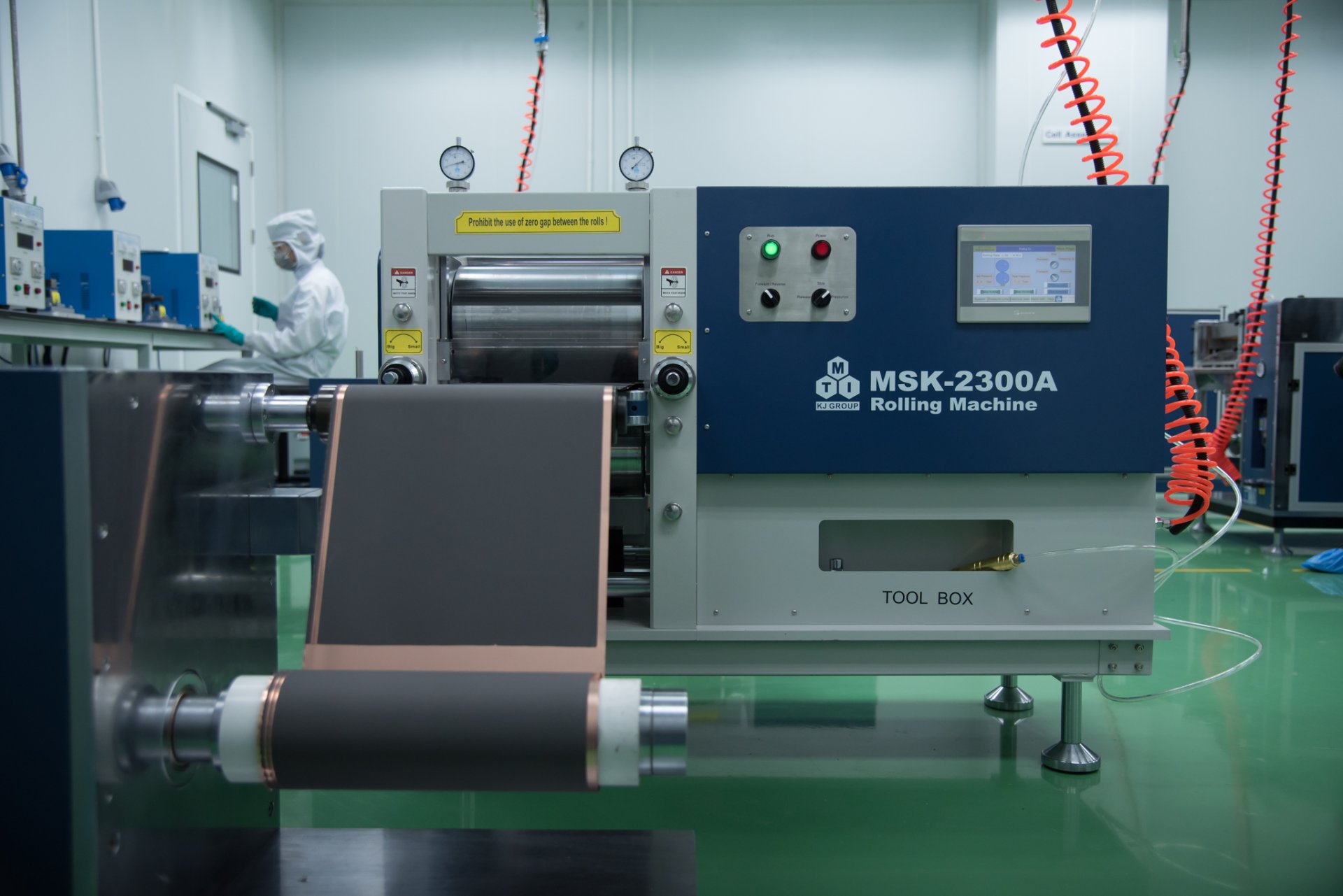 Anode Battery Coating Machine Li-Ion Battery Anode – Graphite coated Cu foil two-sided coating