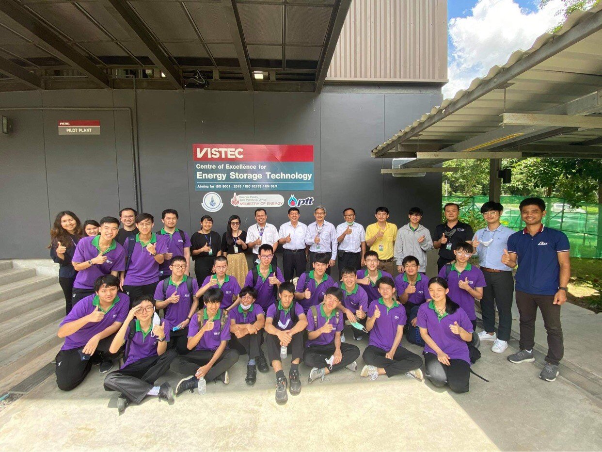 Up and Coming Technologies lecture for KVIS students at Battery pilot plant (10 Aug 20)