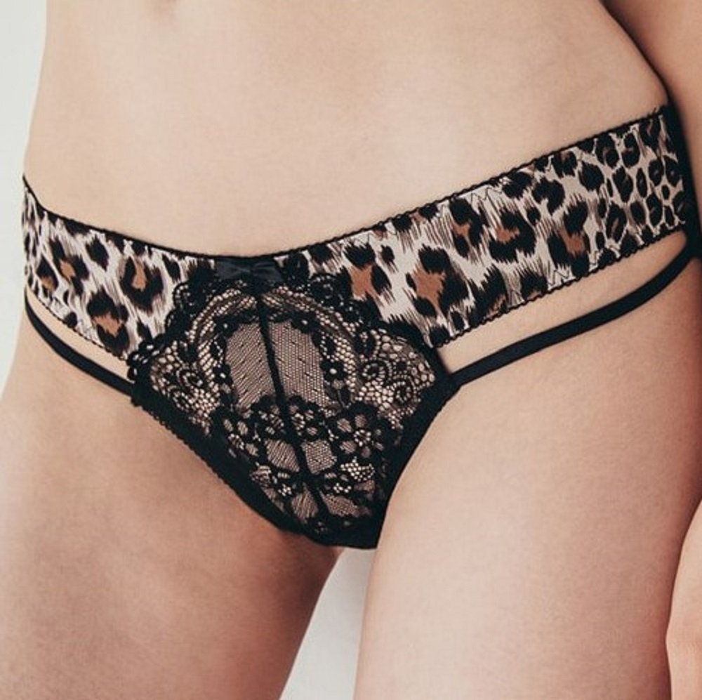 Leopards Lace Panty (Made in Korea)