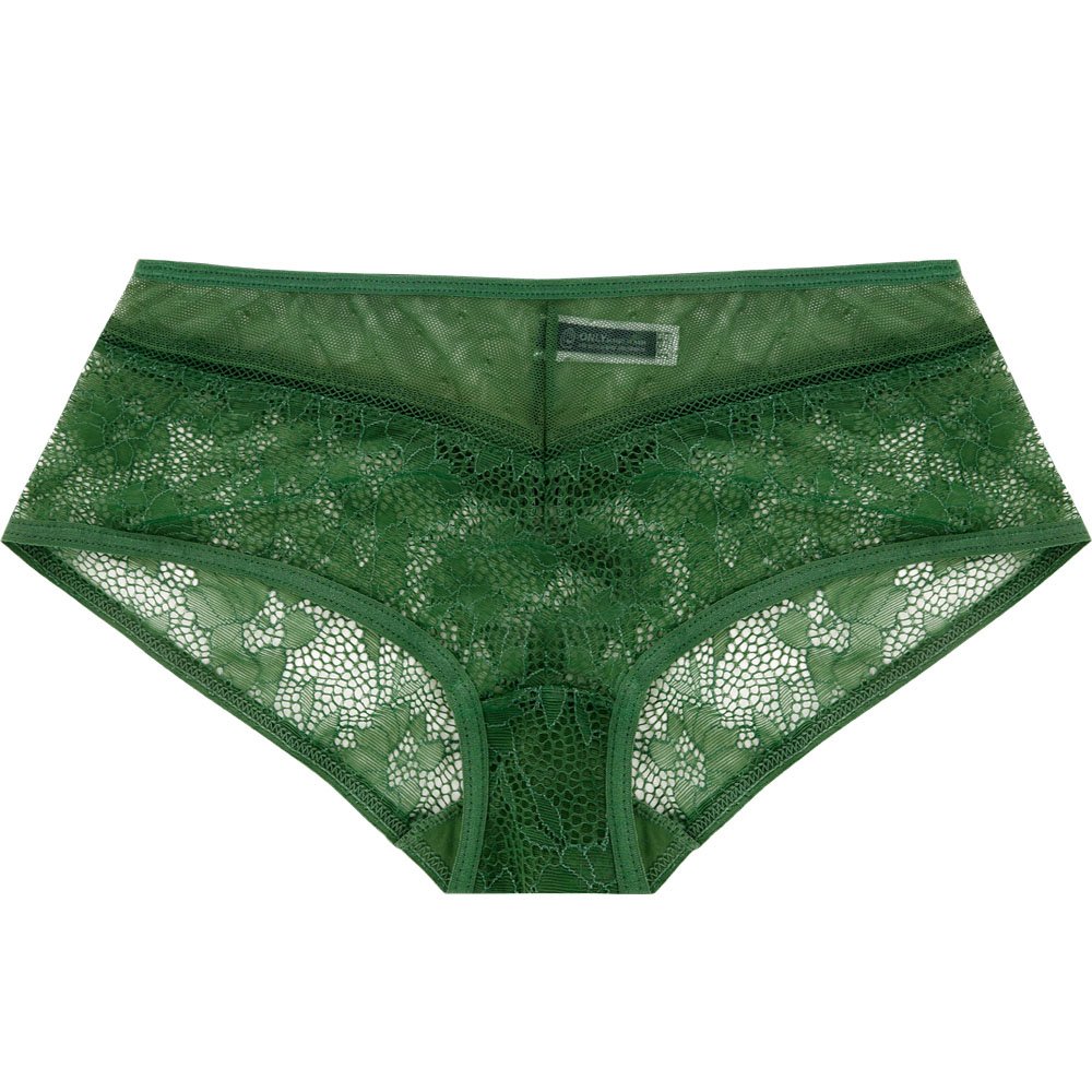Olive Lace Briefs