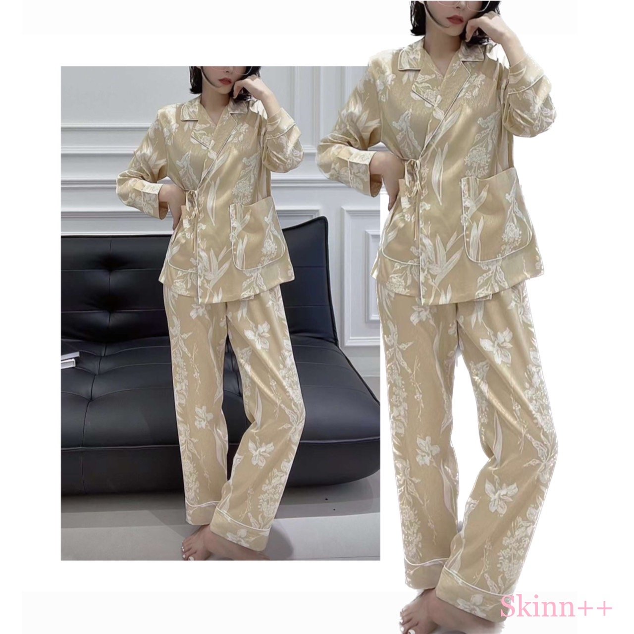 Silky Soft Kimono Pajamas by Skinn intimate