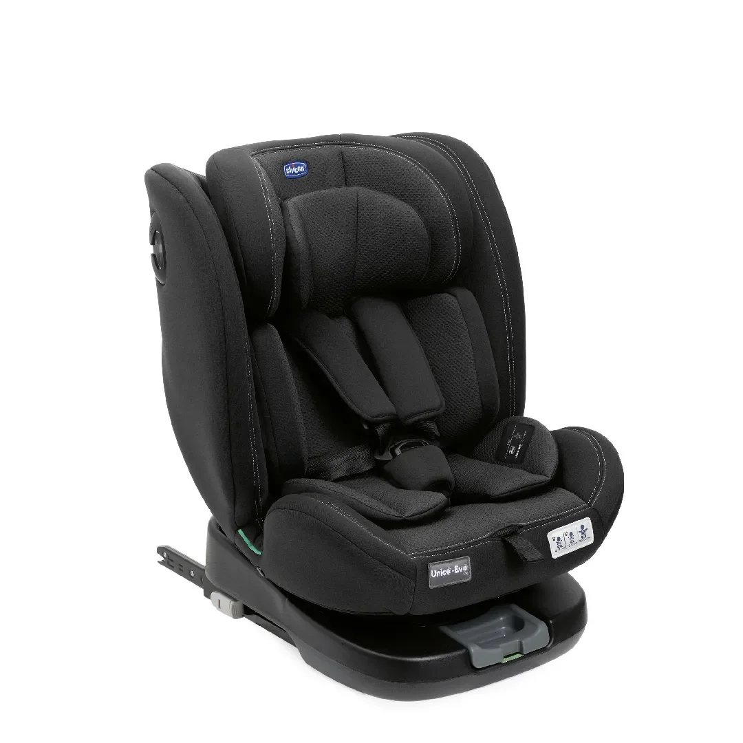 Unico Evo i-Size 360° Car Seat ISOFIX Top Tether Black