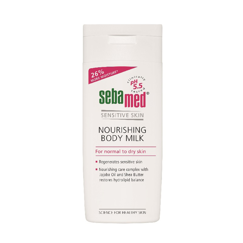Sebamed nourishing body milk ohi