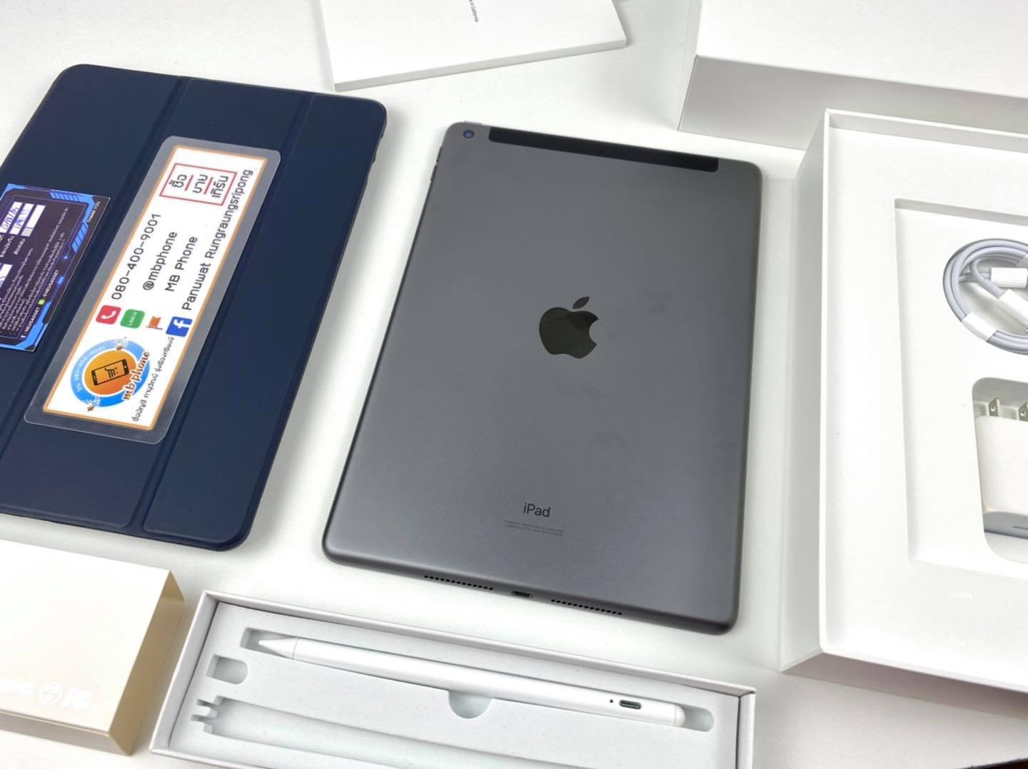 (ขาย) iPad 8 สีดำ 32GB Cellular เครื่องไทย 13,500