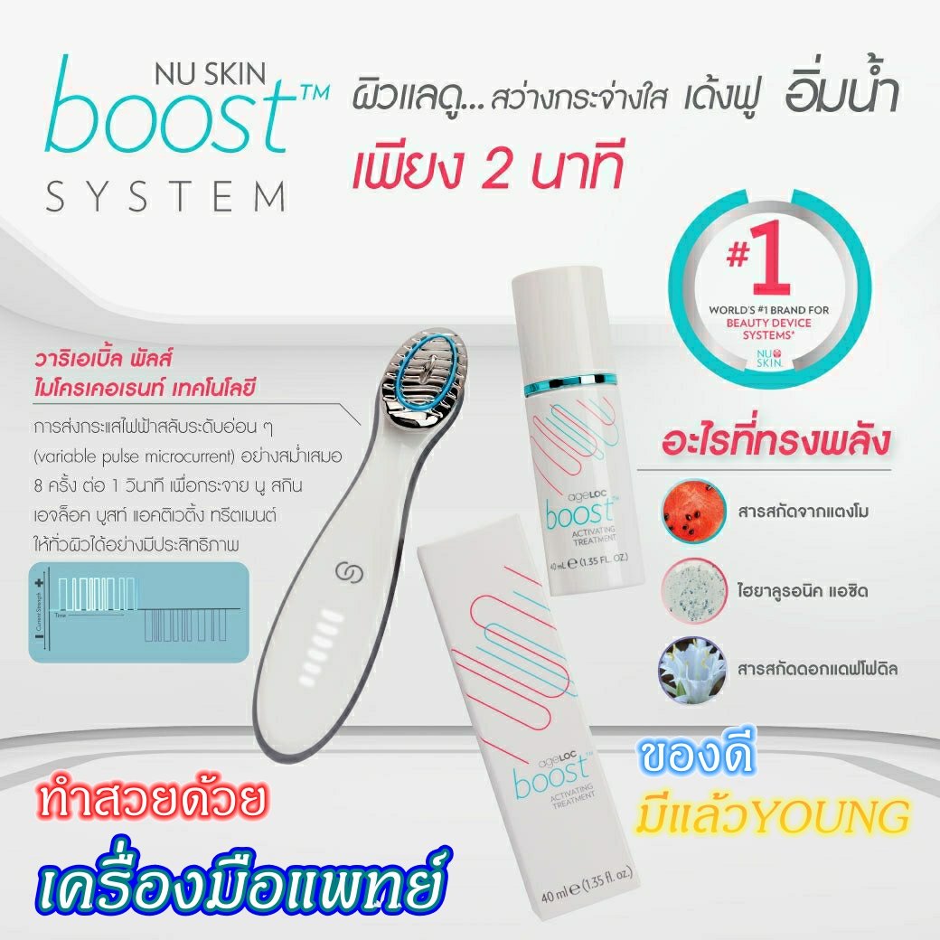 <Img src =”ageloc boost002.jpg” alt=“nu skin boost”>