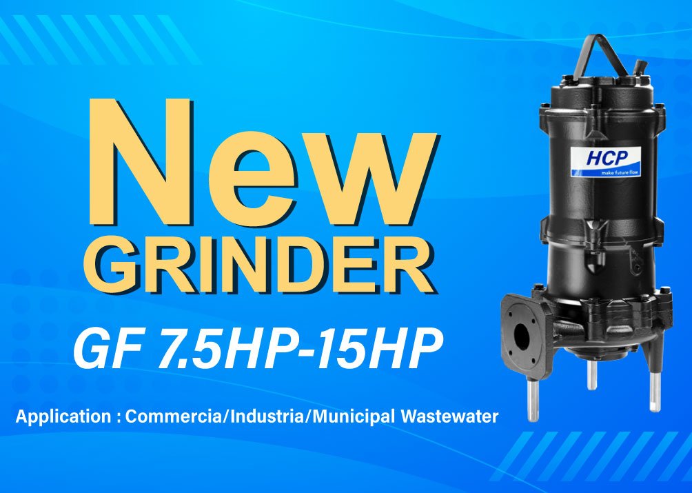 [New Product Launch] GF 7.5HP15HP Grinder Pumps maxflow