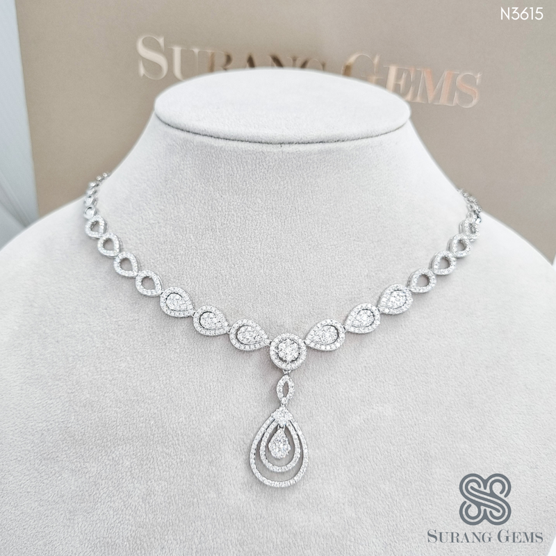 2 in 1 Diamond Necklace