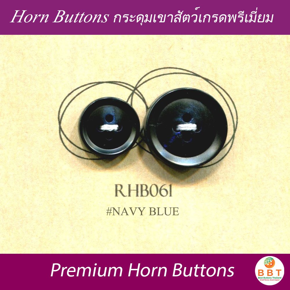 Real Horn Buttons