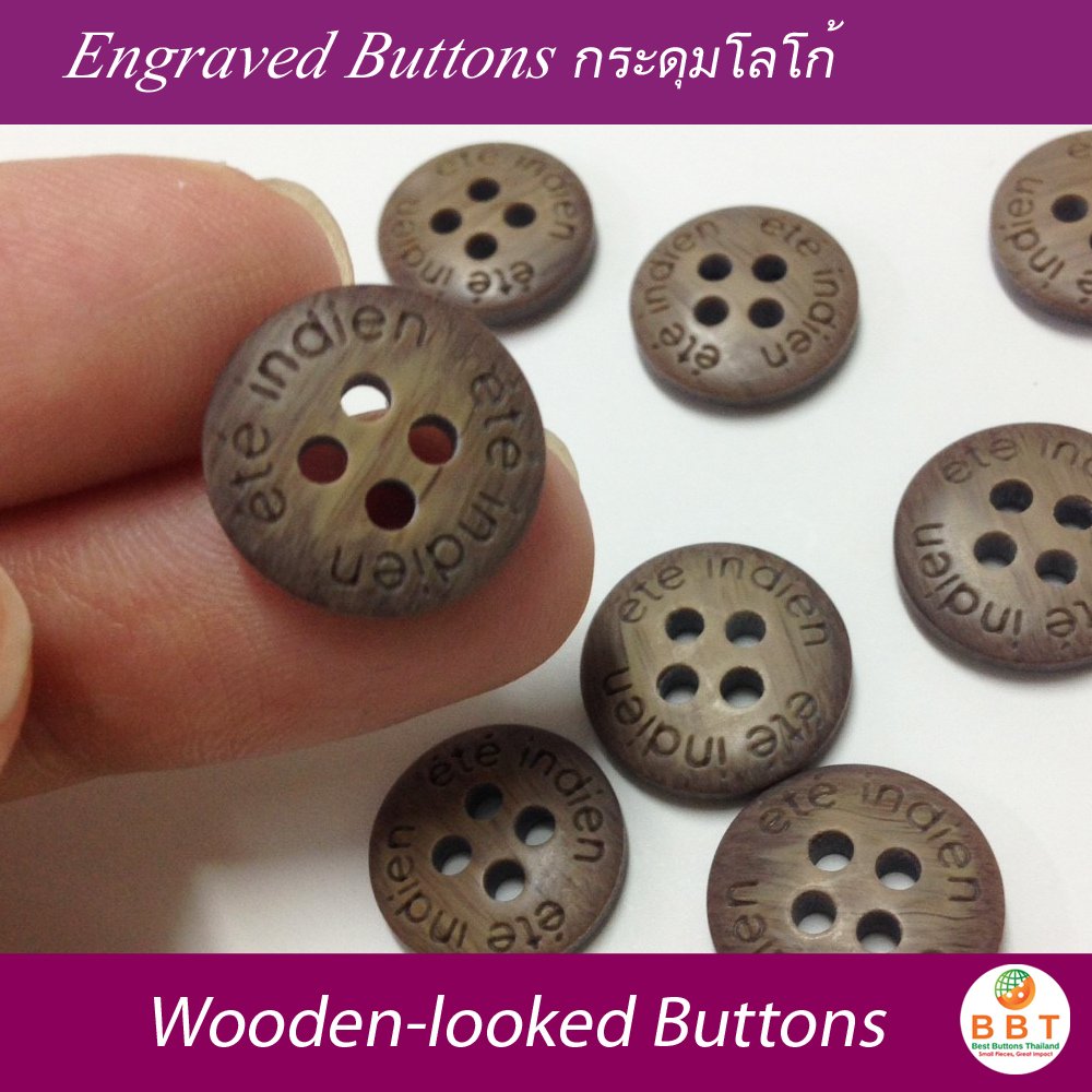 Coconut Laser Buttons