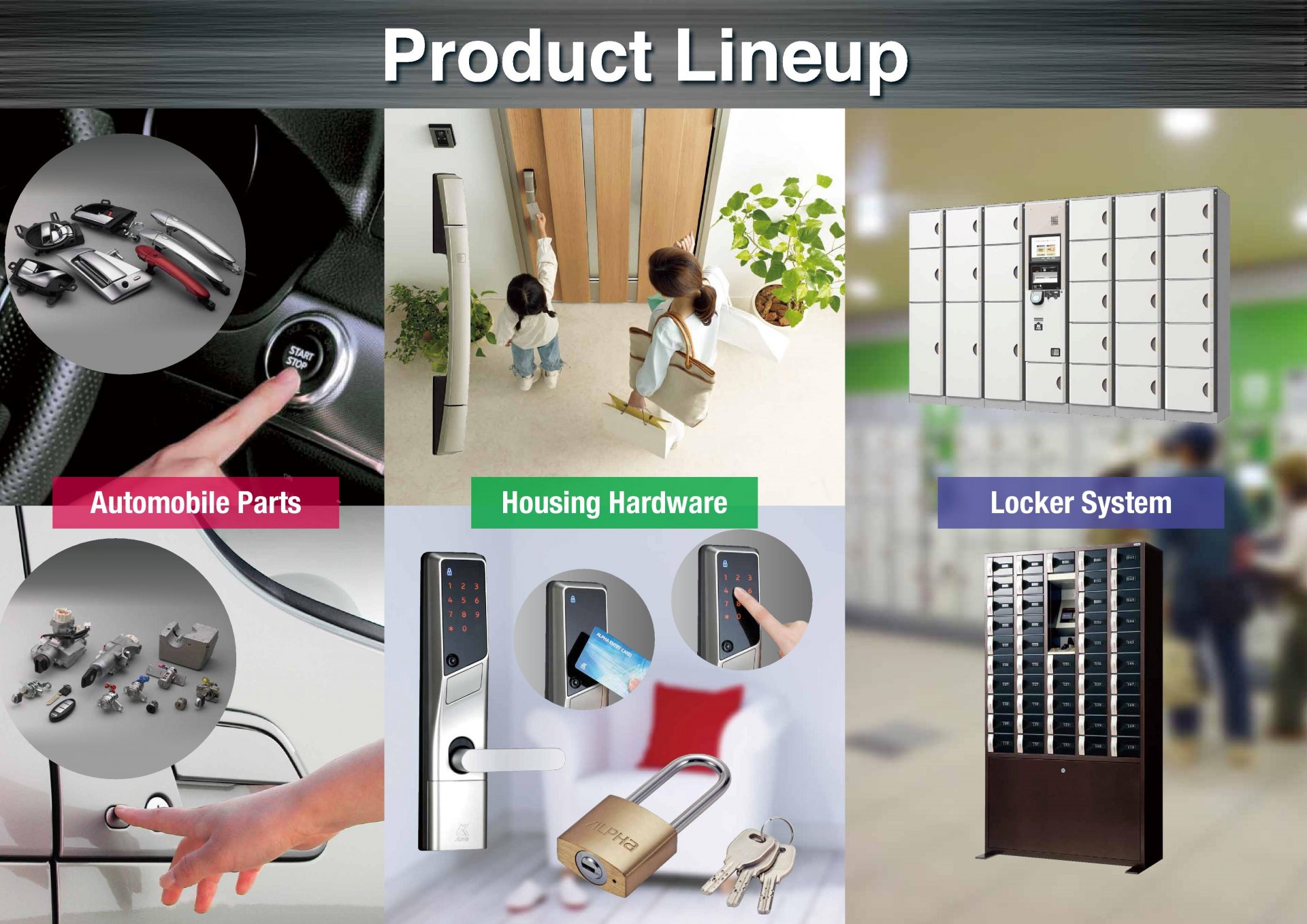 product line up