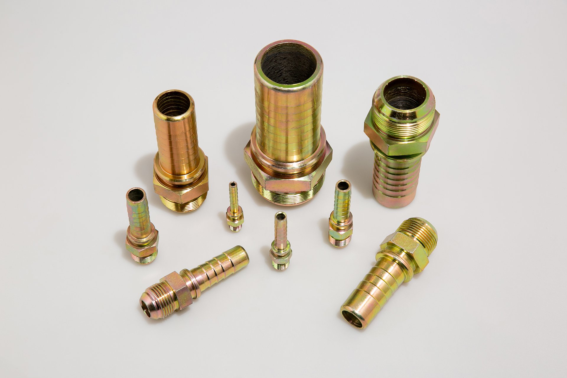 หัวสายไฮดรอลิคตัวผู้ GJM JIC 37° Flare (SAE JS14)
