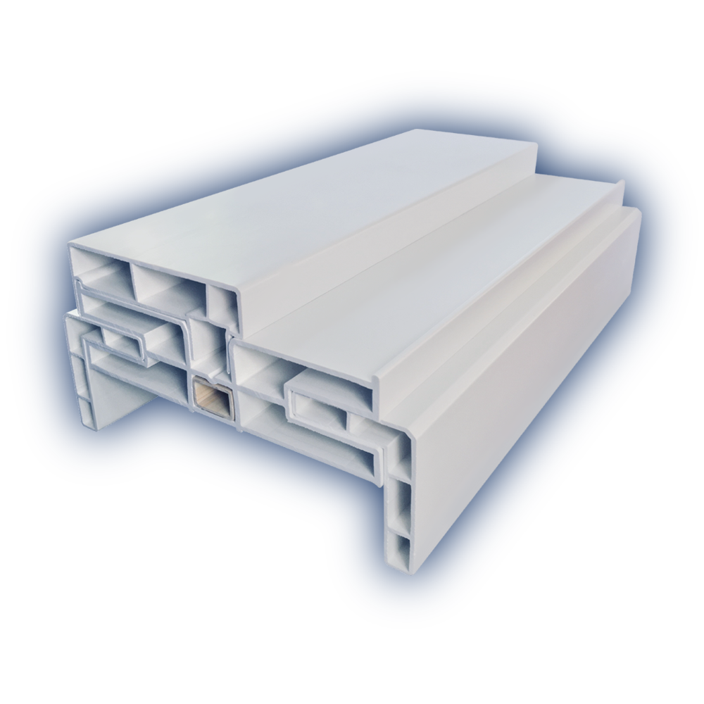 Pvc Subframe วงกบ uPVC แบบ Subframe - thaiplastech