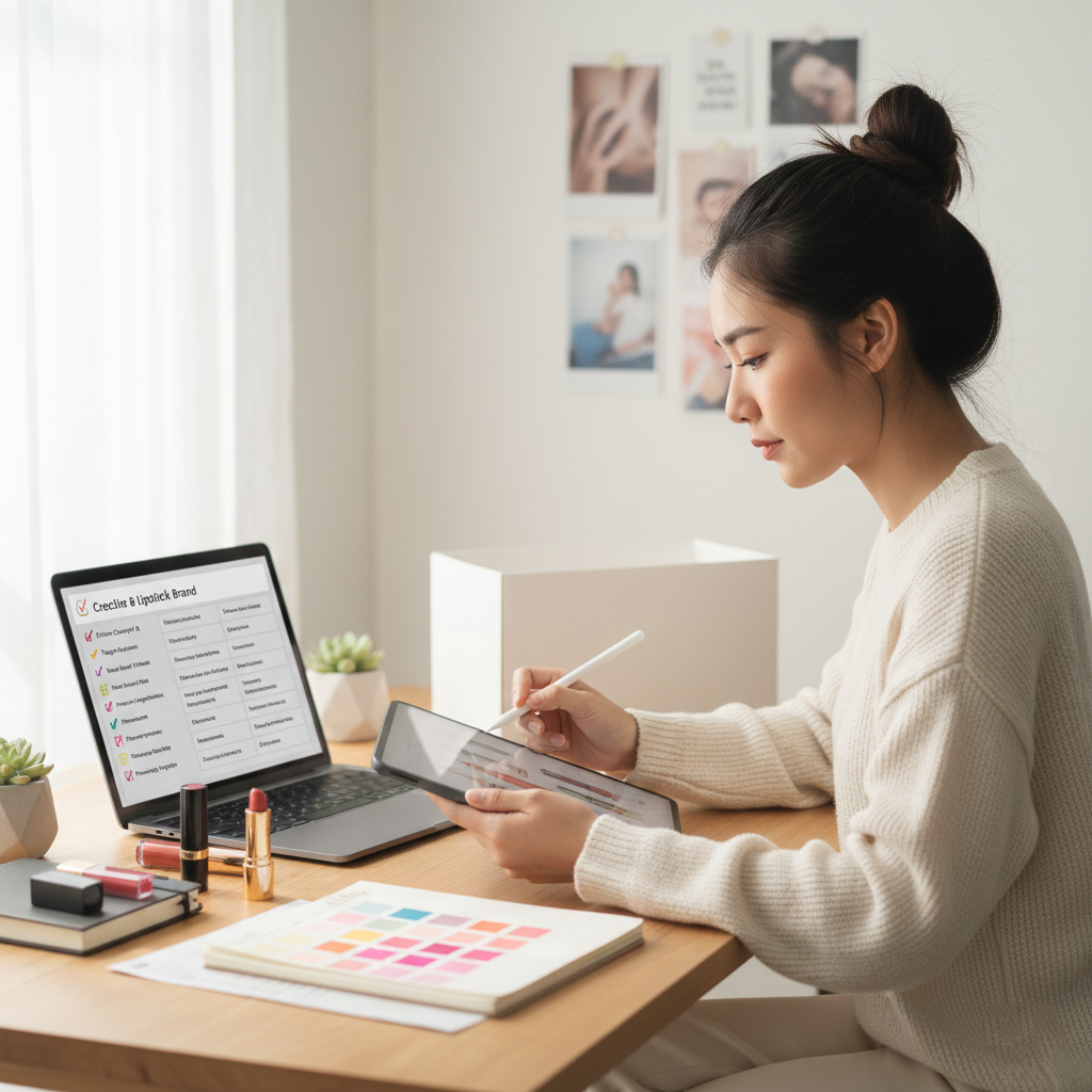 Checklist 6 ข้อ เตรียมตัวให้พร้อมก่อนจ้างโรงงานผลิตลิปทิ้น