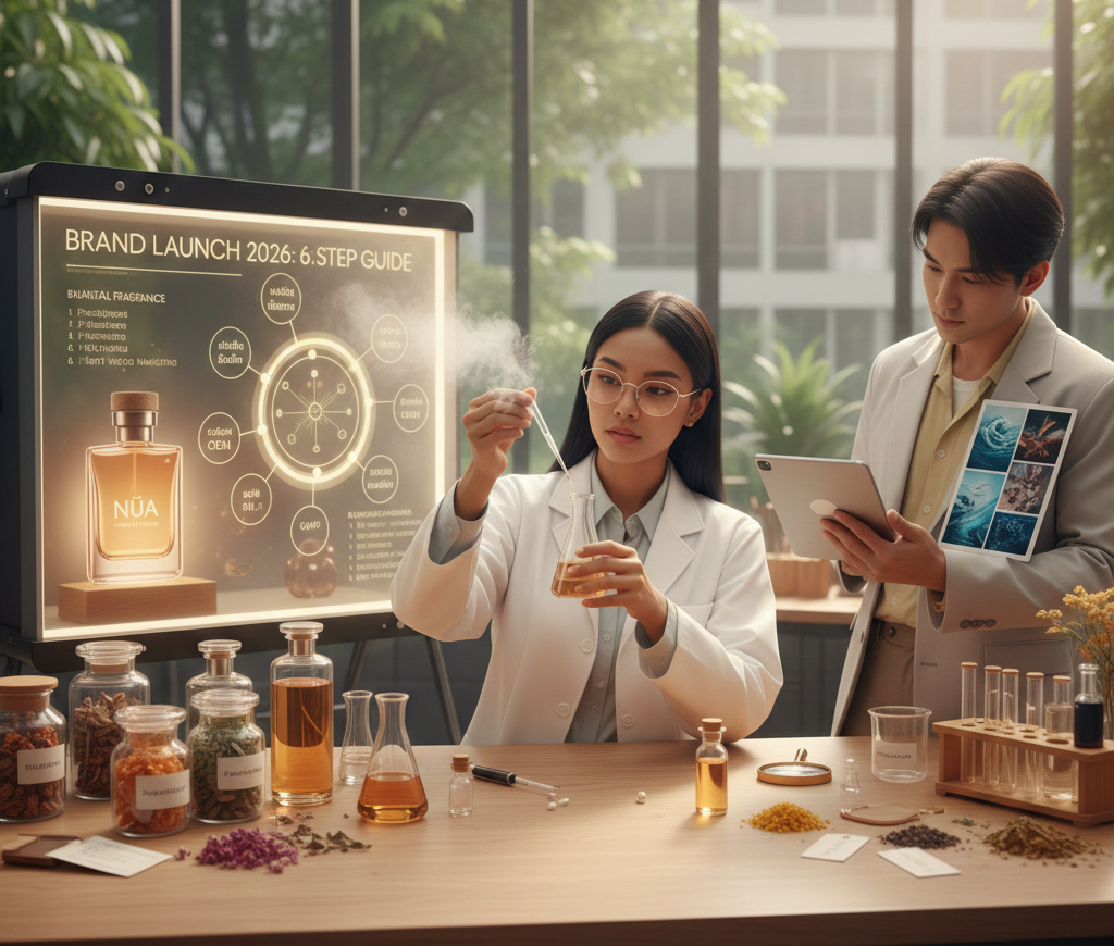 เริ่มต้นทำแบรนด์น้ำหอมเองในปี 2026: คู่มือ Step-by-Step สำหรับมือใหม่