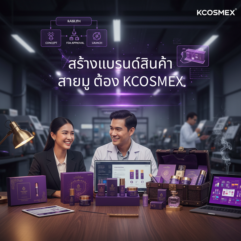 อยากเป็นเจ้าของแบรนด์สายมู เริ่มต้นงบเท่าไหร่? เปิดลิสต์แพ็คเกจสร้างแบรนด์สุดคุ้มจาก KCOSMEX