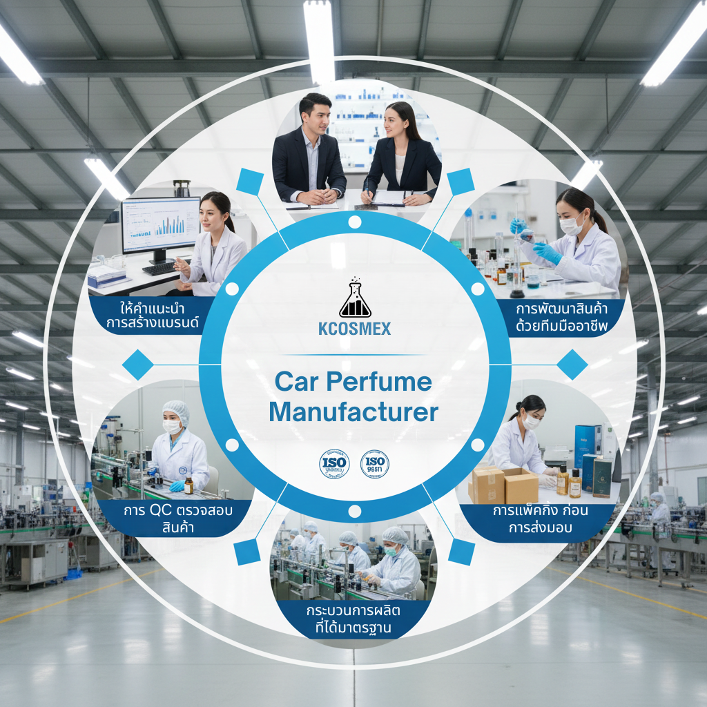 ส่องขั้นตอนการทำงานของ โรงงานผลิต Car Perfume มาตรฐานสากล ตั้งแต่เริ่มจนจบ