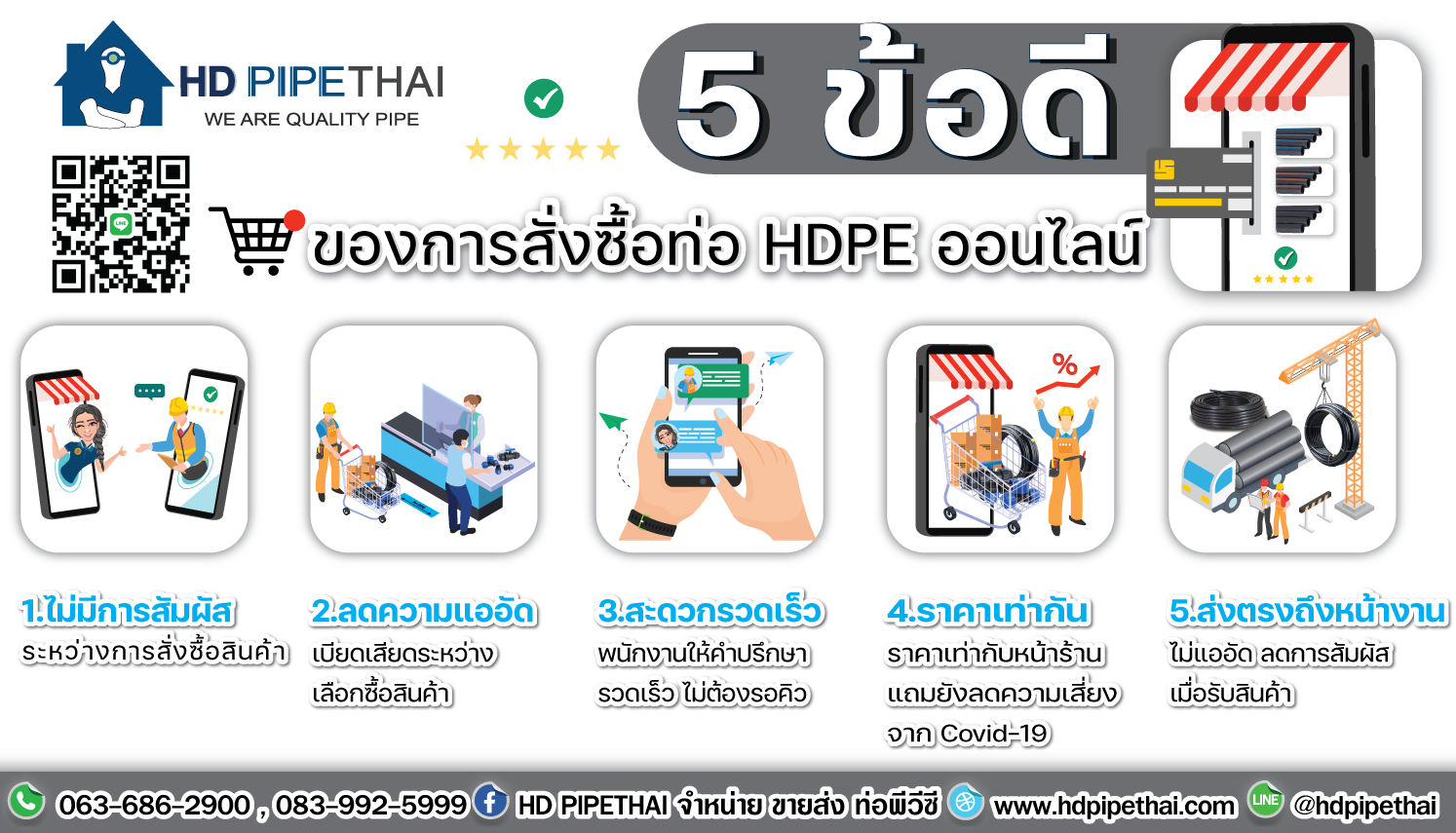 5ข้อดีของการซื้อท่อhdpe_online. 5ข้อดีของการซื้อท่อhdpe_online.