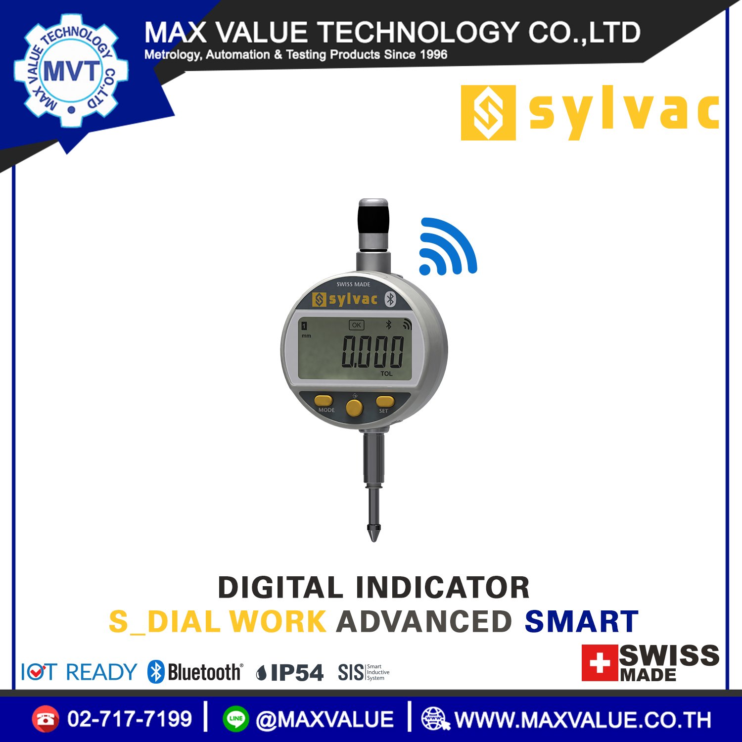 Digital indicators Bluetooth - maxvalue