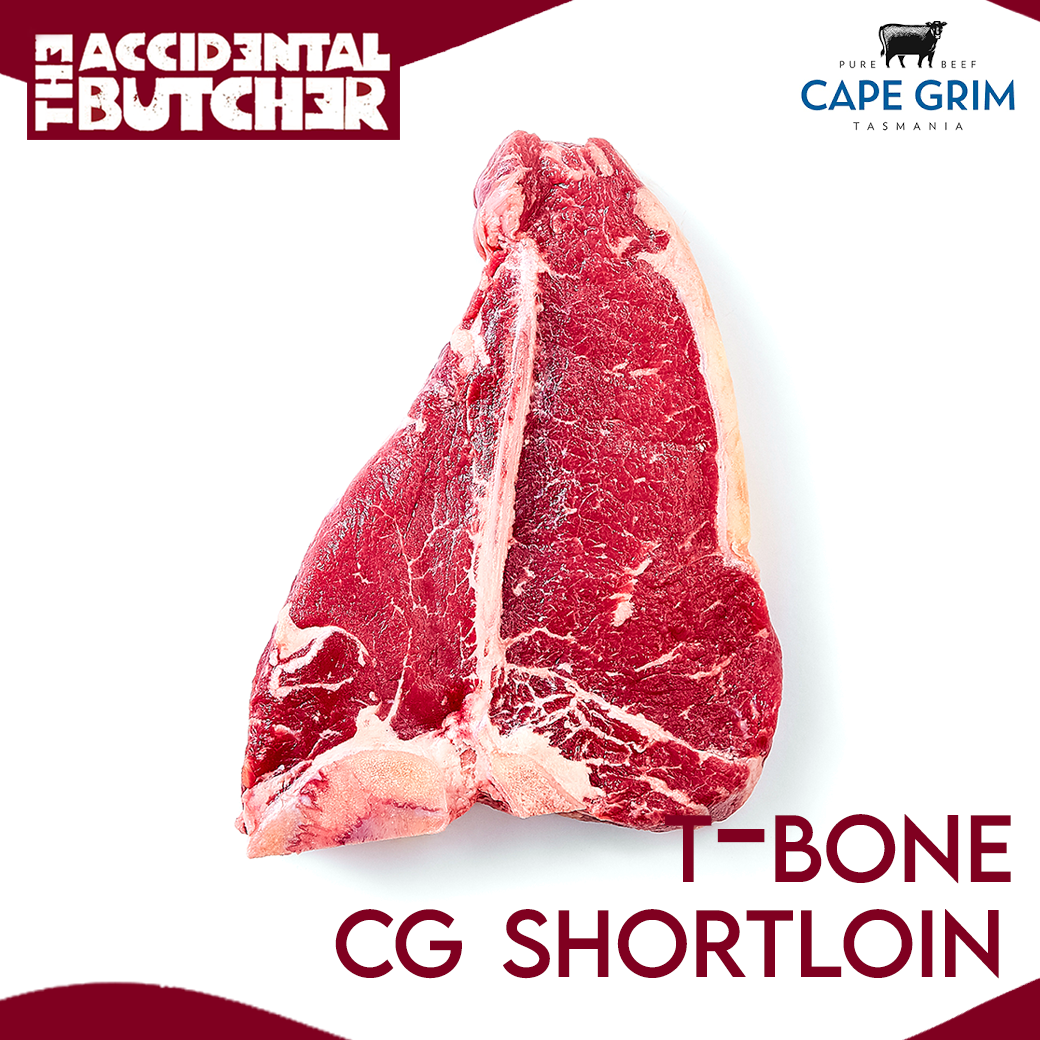 Cape Grim Beef Shortloin T-Bone Steak (Porterhouse)