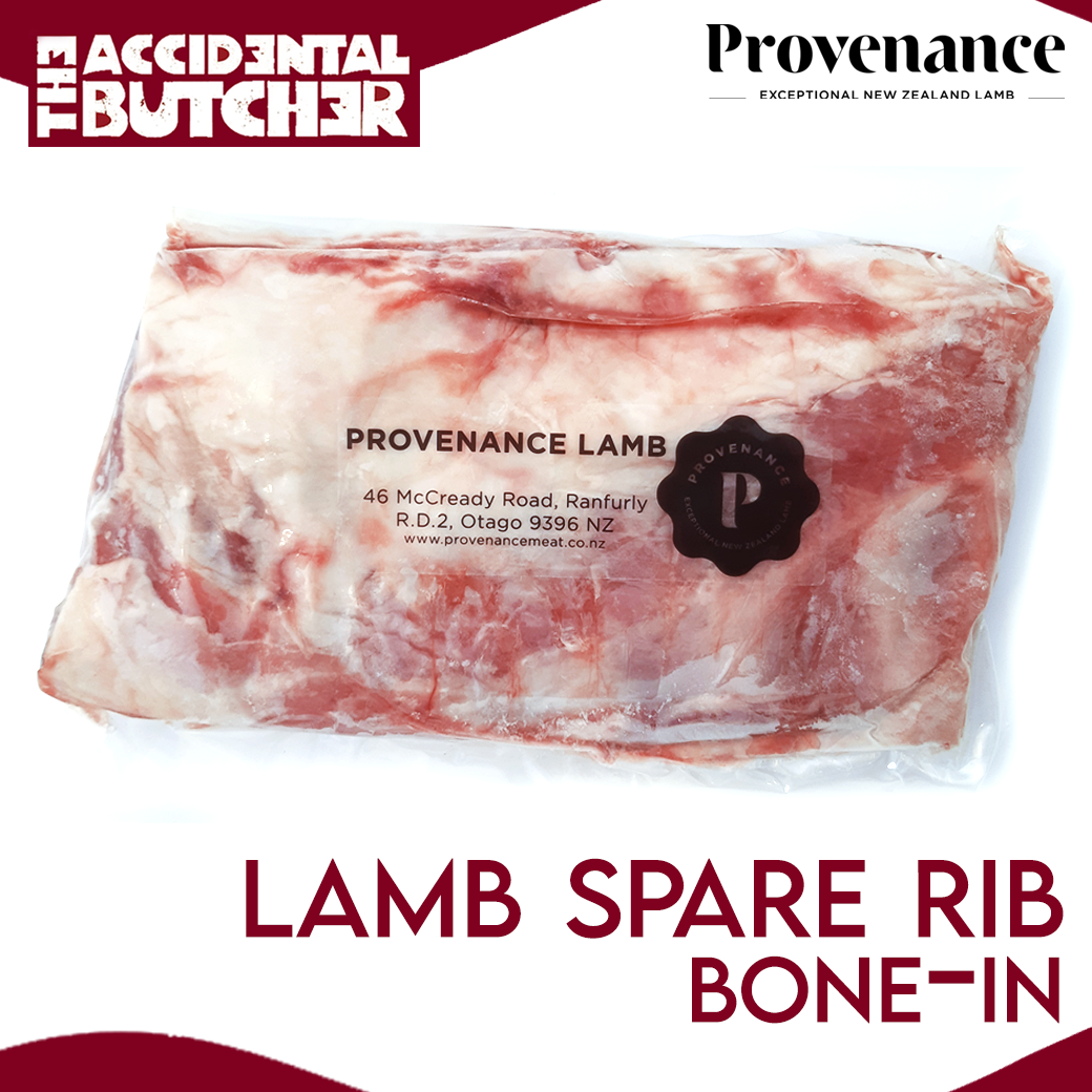 Frozen Provenance Lamb Spare Rib Bone-in (Flap BP)