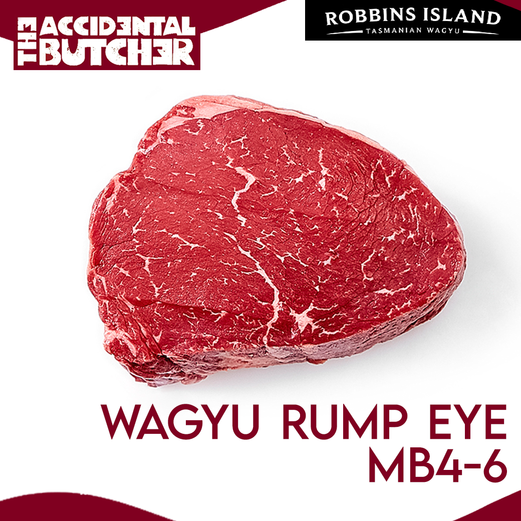 Robbins Island Wagyu Rump Eye (Medallion) Steak MB4-6
