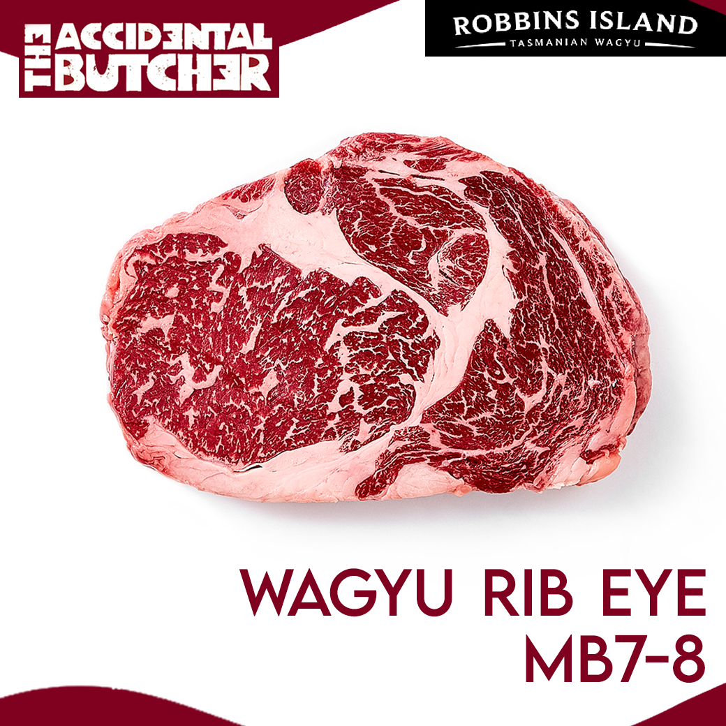 Robbins Island Wagyu Rib Eye MB7-8