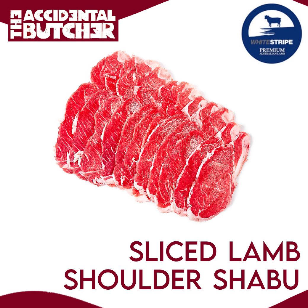 Frozen Victorian Lamb Shoulder Slided (Shabu-Shabu)