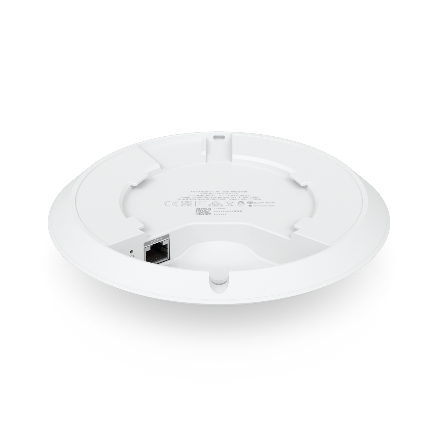 UBIQUITI UniFi AP 6 Lite Access Point, 2x2 MIMO, 802.3af PoE