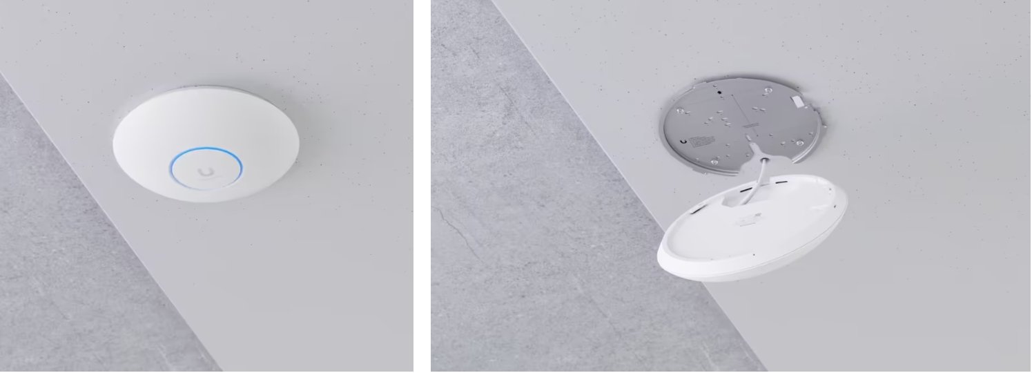 UniFi U7-Pro WiFi 7 Access Point สำหรับองค์กร รองรับ Tri-Radio และ 6GHz