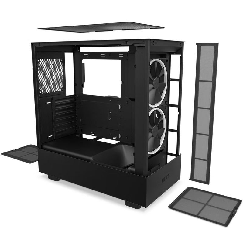 CASE NZXT H5 ELITE BLACK (E-ATX)