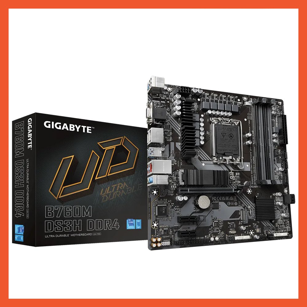 MAINBOARD GIGABYTE B760M DS3H DDR4 LGA 1700