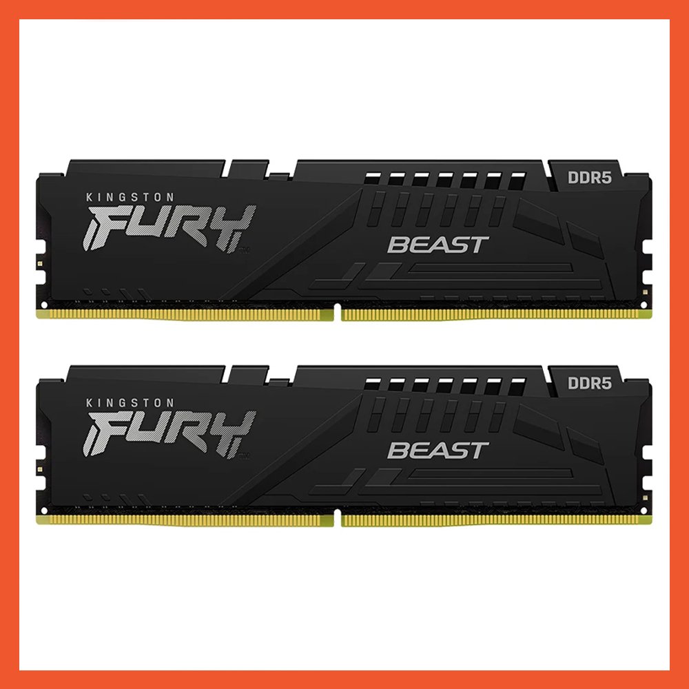 【即発送】キングストン DDR5 KF552C40BBAK2-16【ほぼ新品】 Kingston FURY Beast RGB 16GB 5200MT/s DDR5 CL40 DIMM Desktop