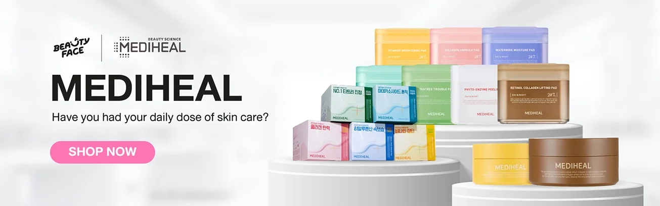 Mediheal สกินแคร์เกาหลี รวมโทนเนอร์แพดและมาส์กบำรุงผิวครบสูตร