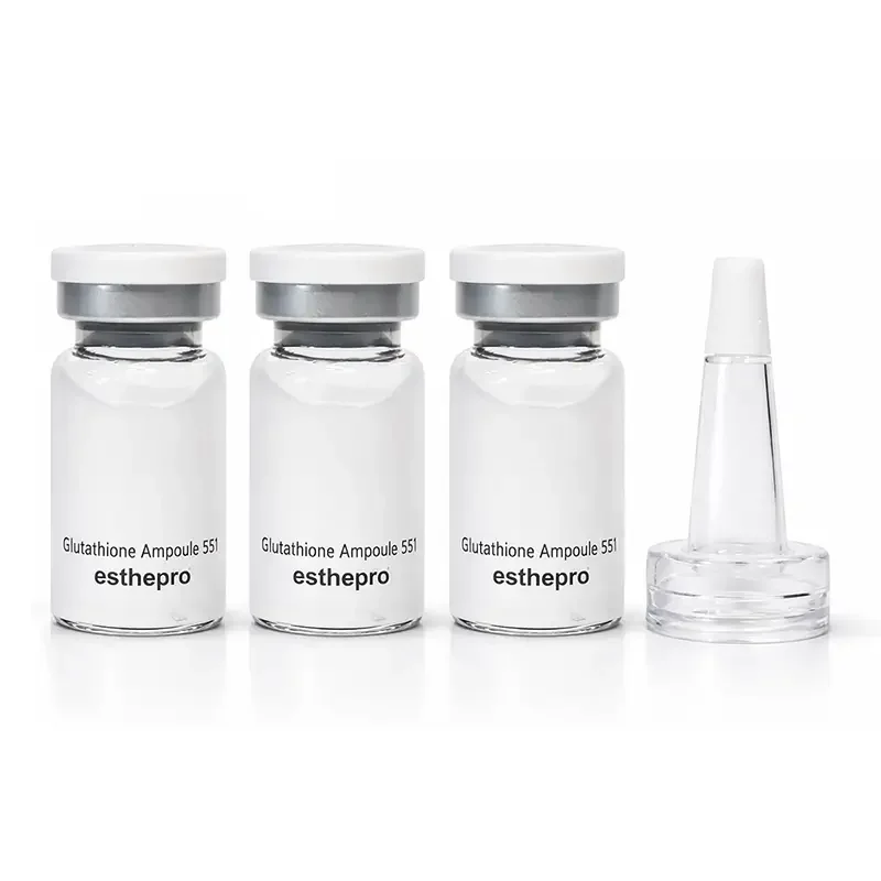 เซต 3 ขวด) Esthepro Glutathione Ampoule 551 แอมพูลกลูต้า กู้ผิวใส ลดฝ้า