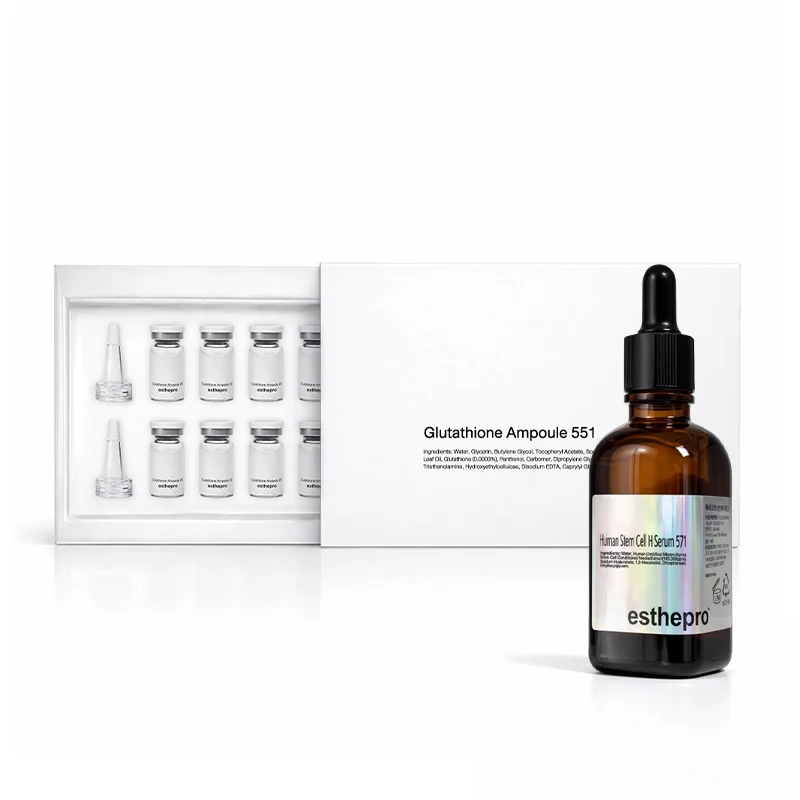 esthepro HUMAN STEM CELL & esthepro PEPTIDE AMPOULE esthepro HUMAN STEM CELL & esthepro PEPTIDE AMPOULE