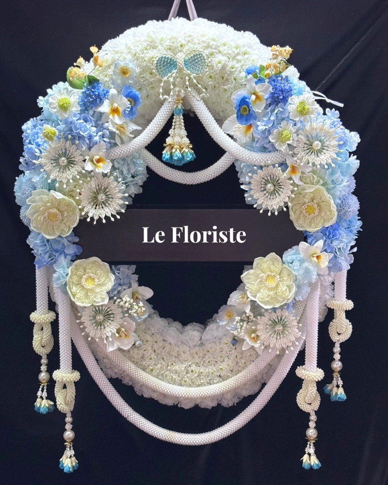 พวงมาลาถวายราชสักการะ RW  19 I Le Floriste