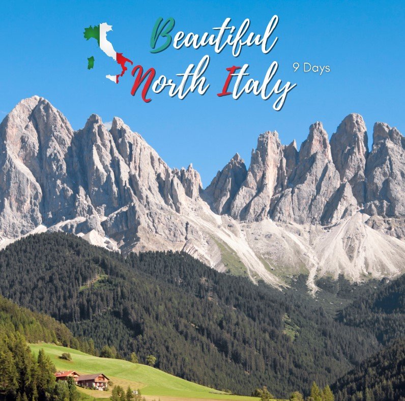 ทัวร์อิตาลีเหนือ Beautiful North Italy 9 วัน -EK