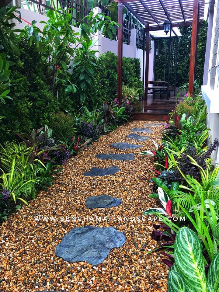 สวนหินข้างบ้าน บ้านคุณกบ