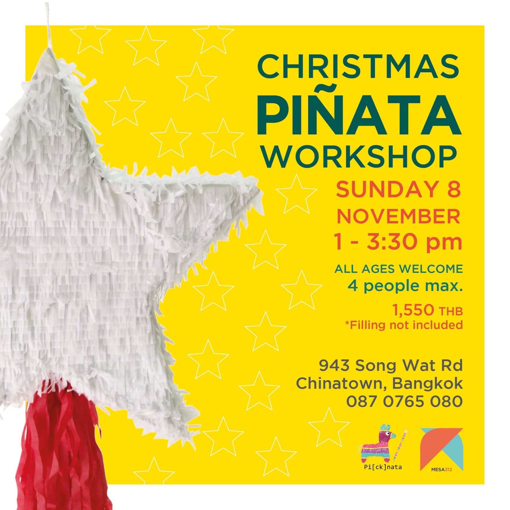 Christmas Piñata Workshop