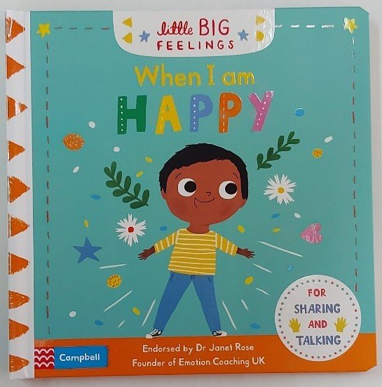 Push Pull Slide Board Book หนังสือภาษาอังกฤษสำหรับเด็ก ของสำนักพิมพ์ Campbell ชุด Little Big Feelings