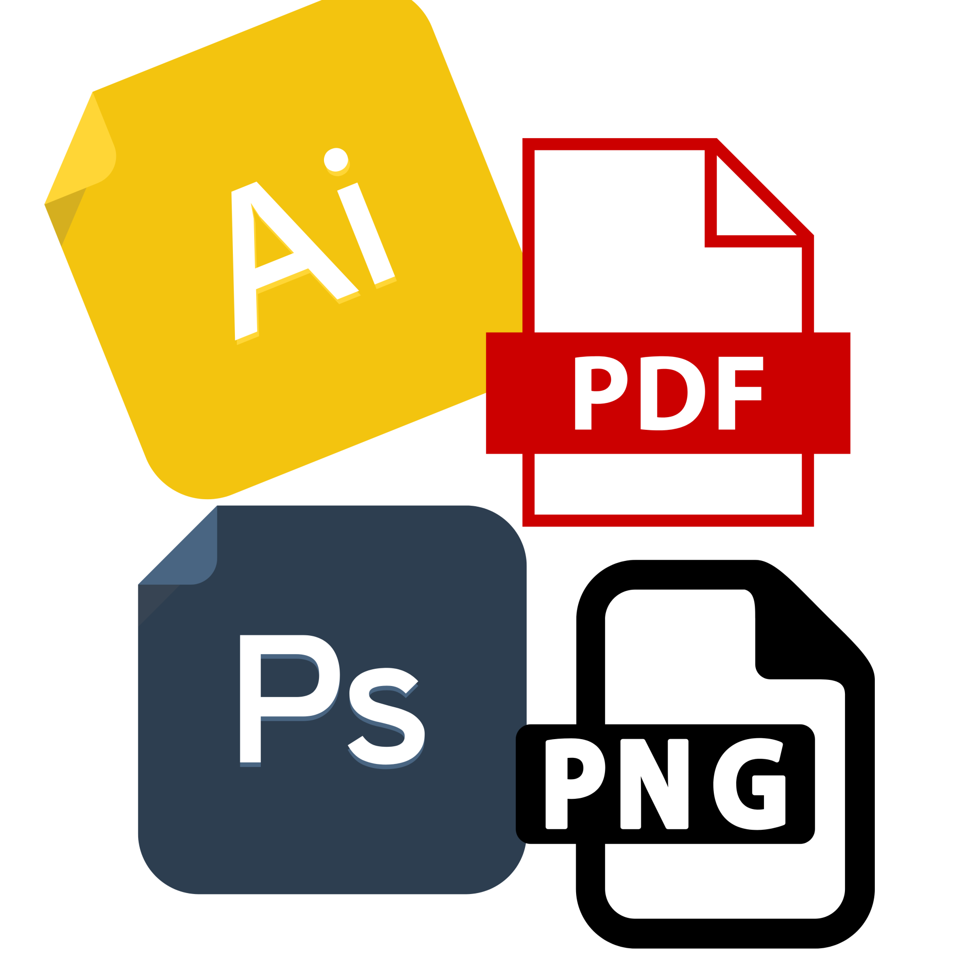 Let's get to know the file types for printing. Let's get to know the file types for printing.
