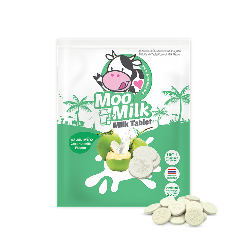 Moomilk Milk Tablet Coconut Milk Flavor