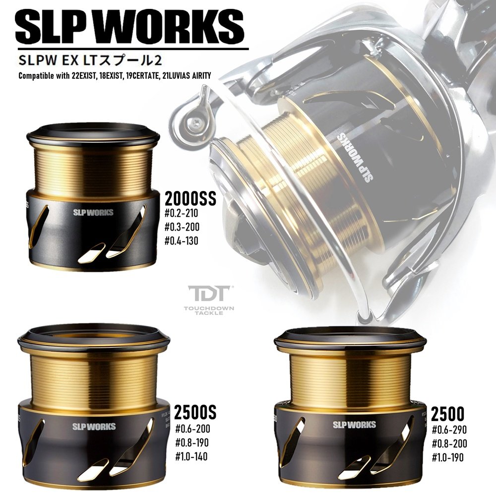 ダイワ SLP WORKS EX LTスプール4000S ヘッジホッグケース付 - リール