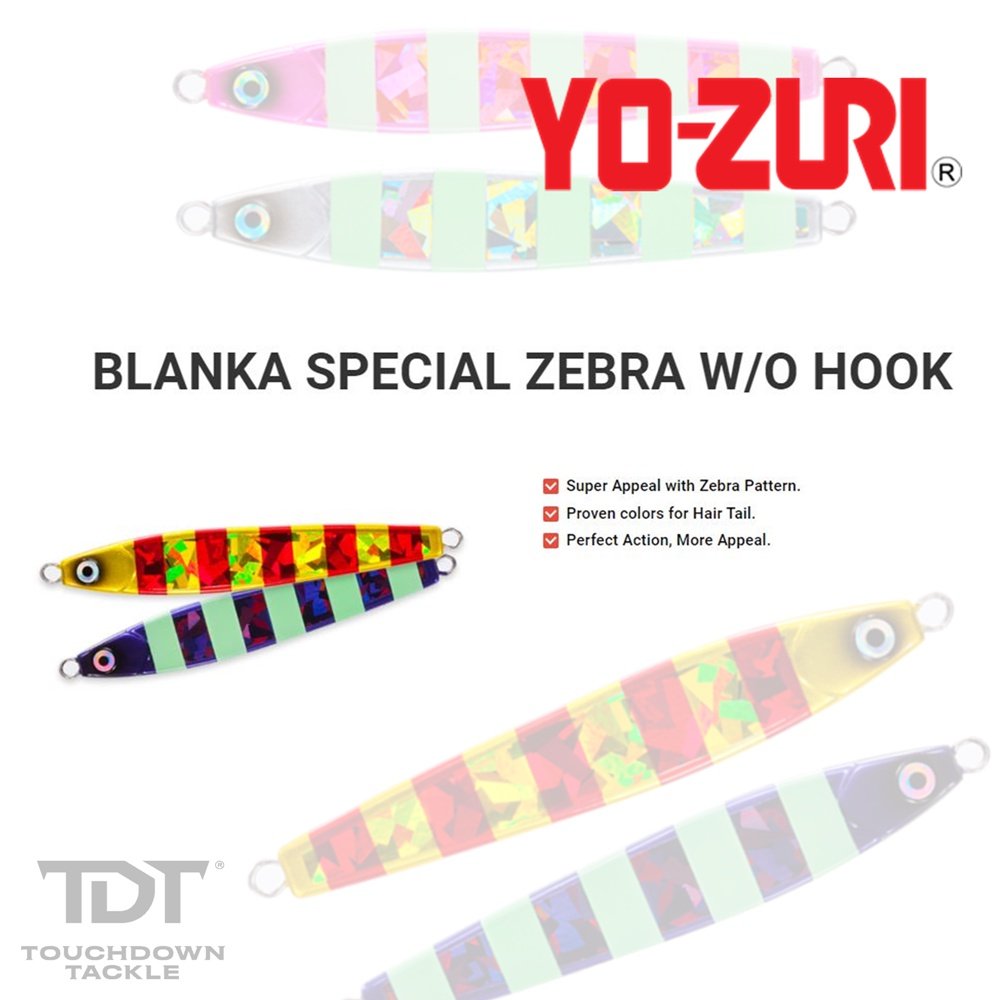 YO-ZURI BLANKA SP ZEBRA SPECIAL สีม้าลายสายสเปเชี่ยลลล  แอ็คฯหยั๋งโหดดด