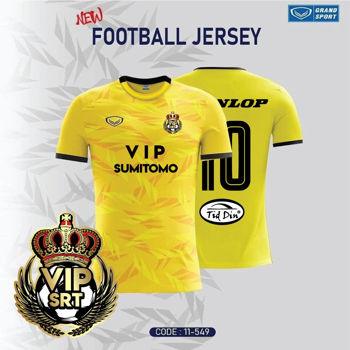 เสื้อบอล Grandsport VIP SUMITOMO เสื้อบอล Grandsport VIP SUMITOMO