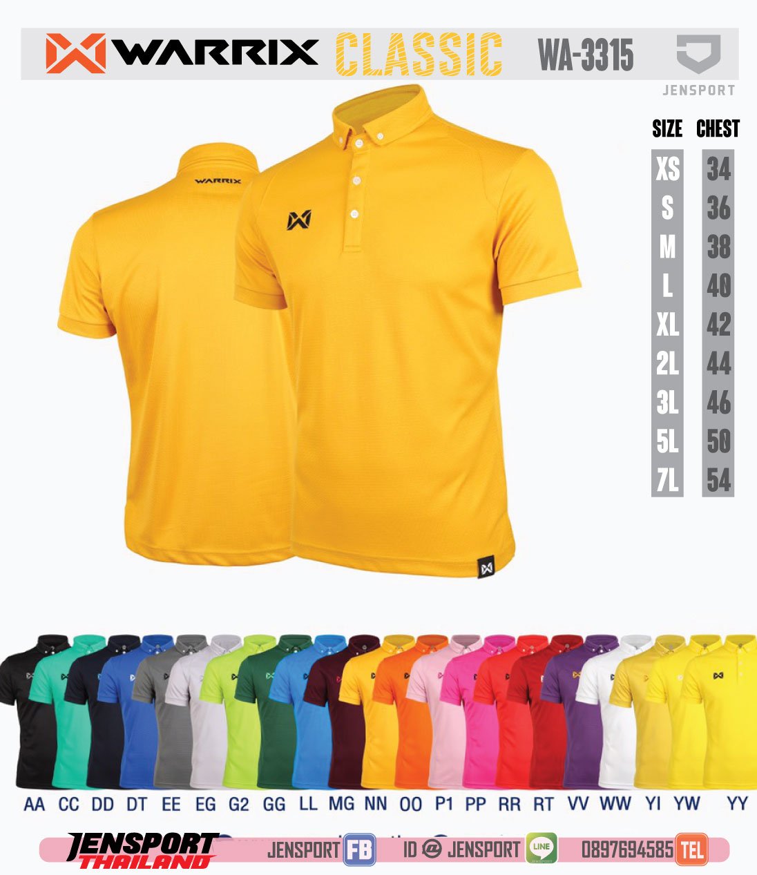 Warrix-WA-3315-CLASSIC-POLO Warrix-WA-3315-CLASSIC-POLO
